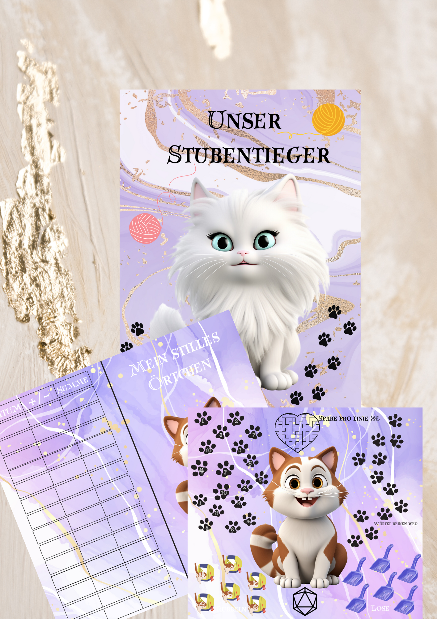 Unser Stubentiger Challenges + Spiel