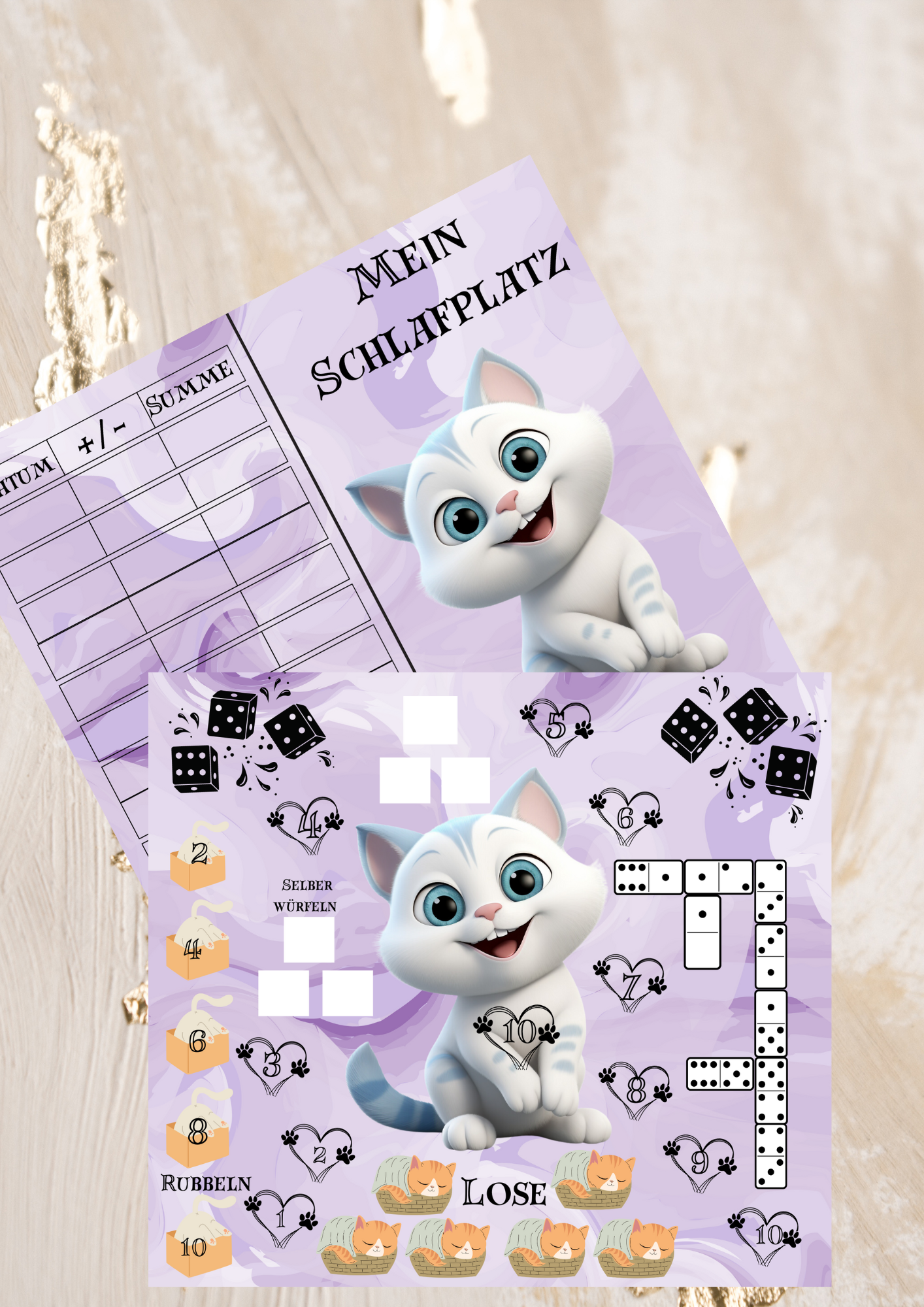 Unser Stubentiger Challenges + Spiel