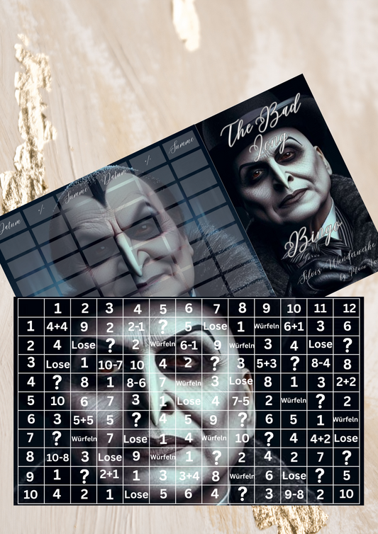 The Bad Long Bingo